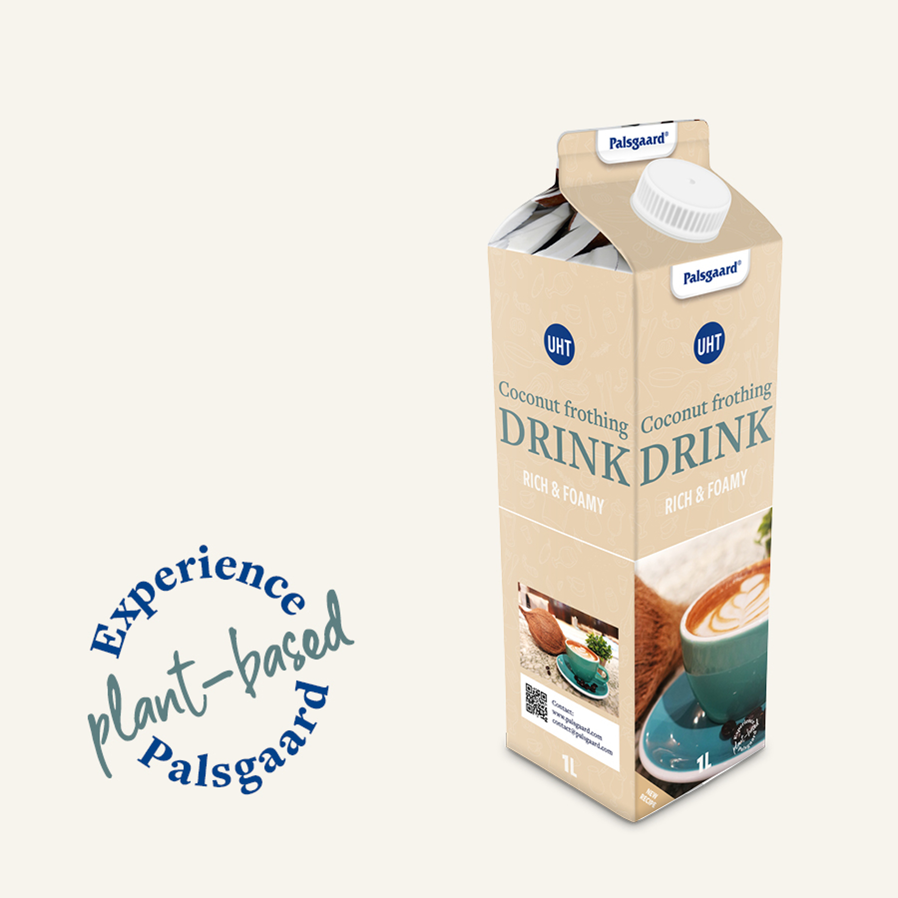 Frothing non-dairy milk